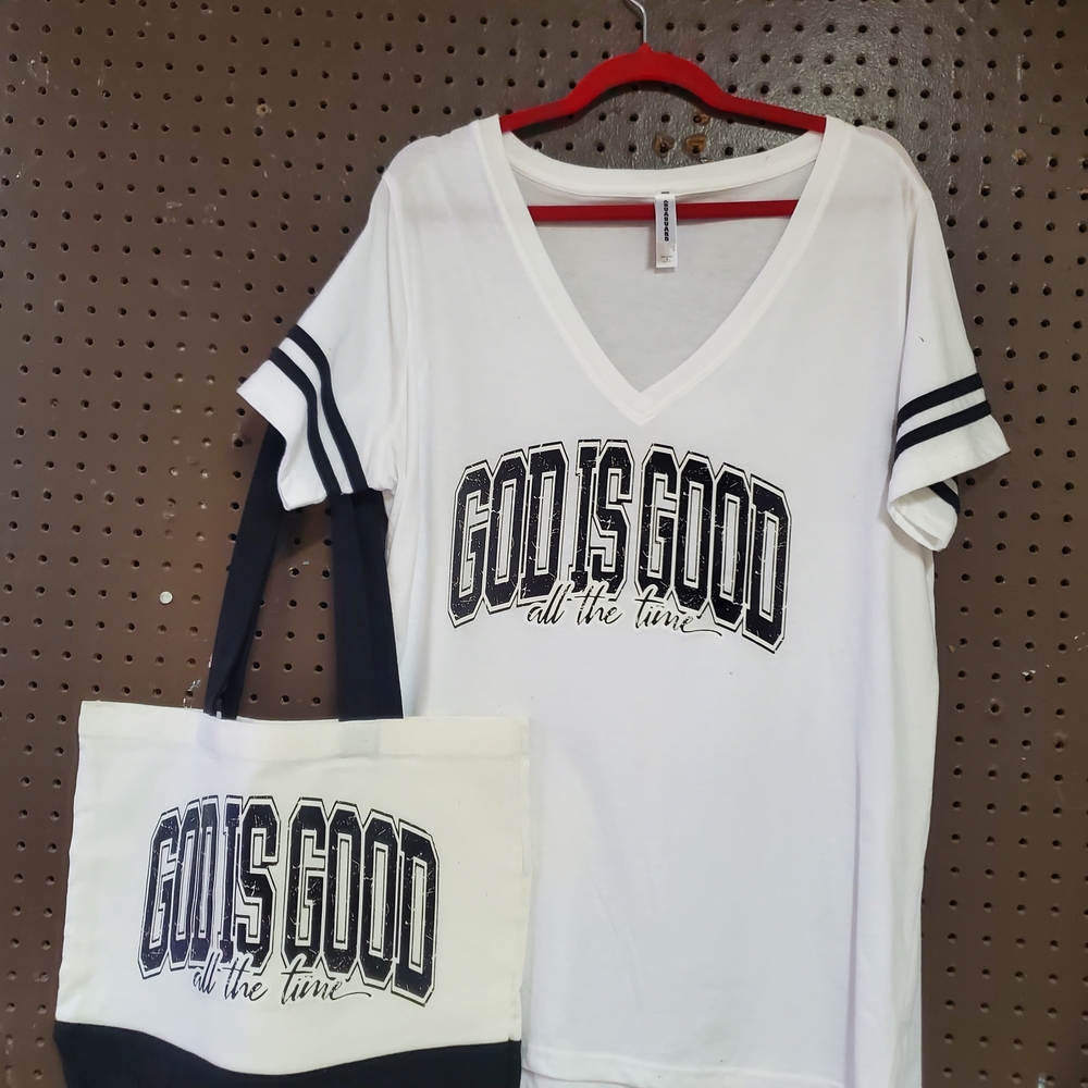 'God is Good' 2pc Shirt/bag Set